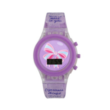 flash light watch for kids and promotion us can custom logo and cartoon